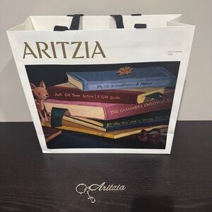 Aritzia Bag Charm Keychain & Shopping Bag